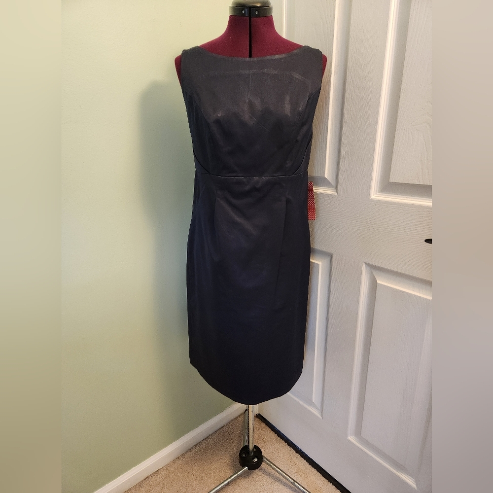 Classic Navy Blue Dress